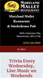 Mobile Screenshot of marylandmallet.com