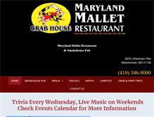 Tablet Screenshot of marylandmallet.com